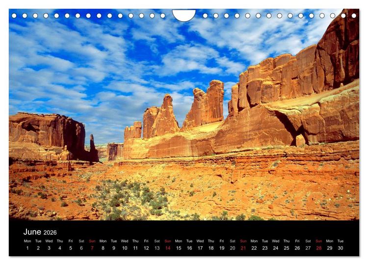 Produktbild: USA - National Parks (Wall Calendar 2026 DIN A4 landscape), CALVENDO 12 Month Wall Calendar