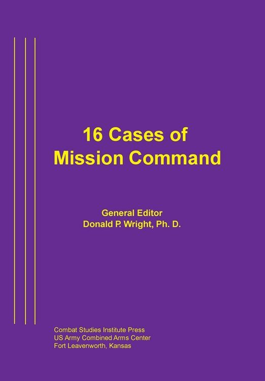 Produktbild: 16 Cases of Mission Command