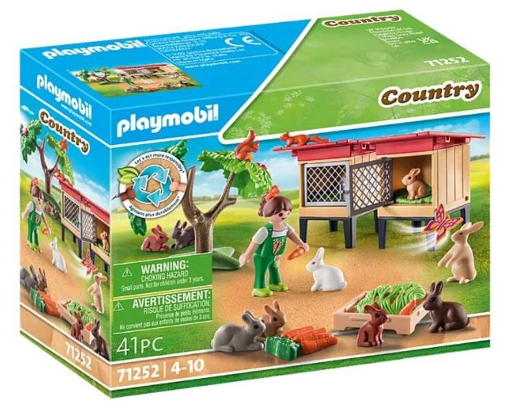 Bild vom Artikel PLAYMOBIL® Country 71252 Kaninchenstall vom Autor 