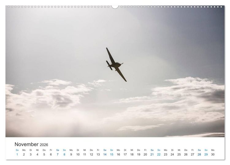 Produktbild: AVIATION CLASSICS seen by custompix.de (Wandkalender 2026 DIN A2 quer), CALVENDO Monatskalender