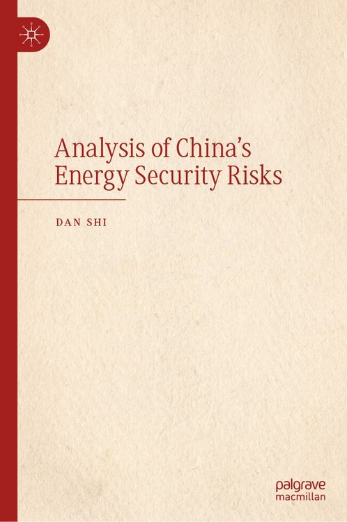 Produktbild: Analysis of China's Energy Security Risks
