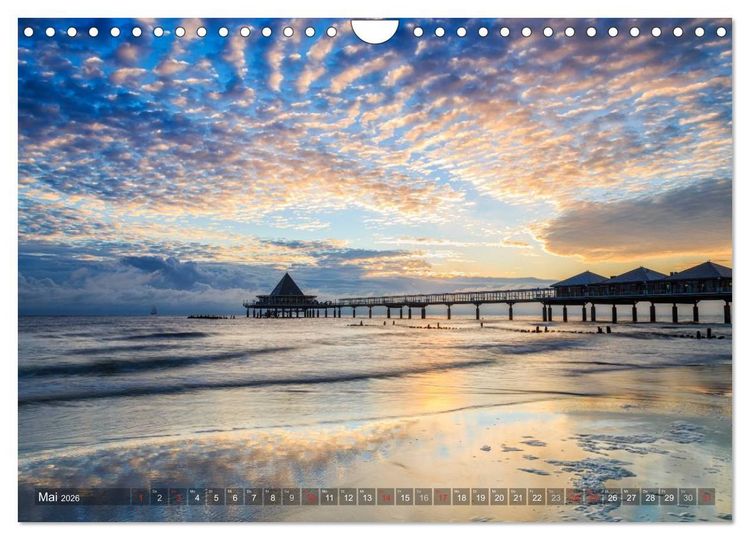Produktbild: Stimmungsvolle Ostseek&uuml;ste 2026 (Wandkalender 2026 DIN A4 quer), CALVENDO Monatskalender