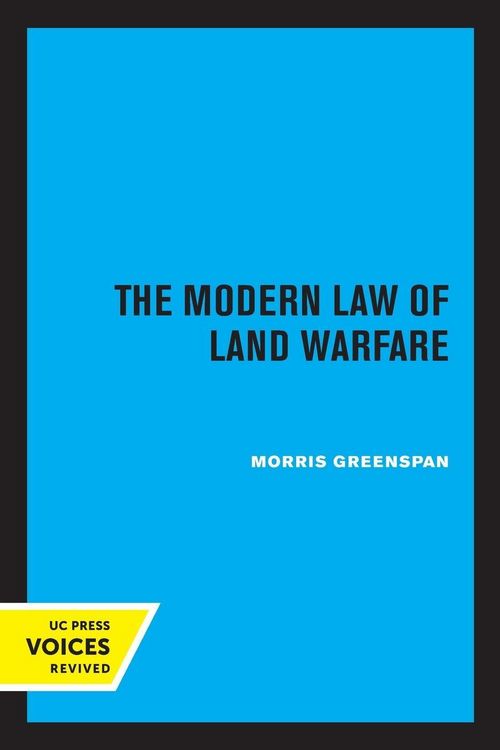 Produktbild: The Modern Law of Land Warfare