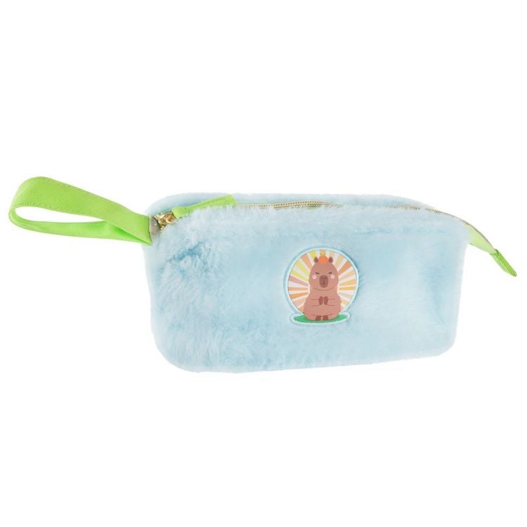 Produktbild: Idena Schlamper Fluffy Capybara blau 200x87x80mm mit Schlaufe