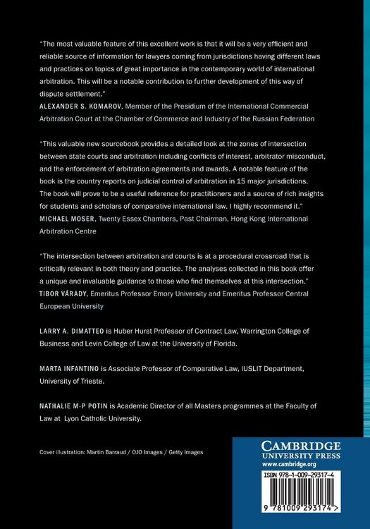 Produktbild: The Cambridge Handbook of Judicial Control of Arbitral Awards