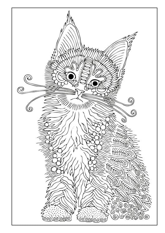 Produktbild: Mandala Malbuch Katzen f&uuml;r Kinder ab 8 Jahren, Teenager und Erwachsene mit 50 sch&ouml;nen Ausmalmotiven