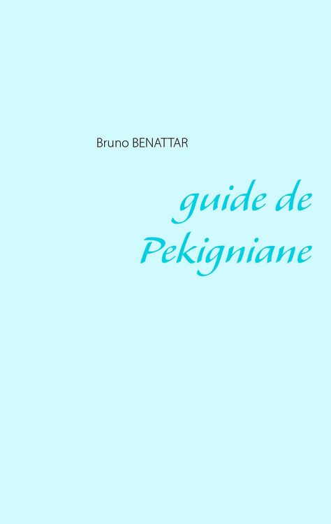 Produktbild: Guide de Pekigniane