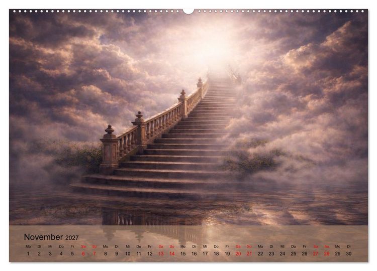 Produktbild: Wo Träume schweben (Wandkalender 2027 DIN A2 quer), CALVENDO Monatskalender