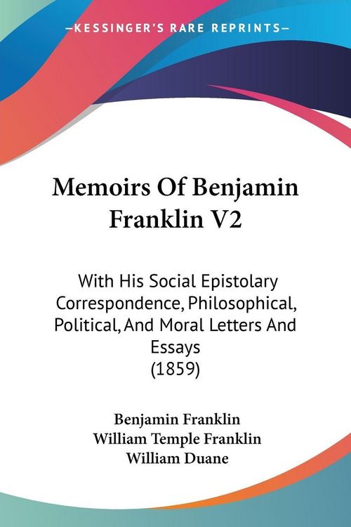 Produktbild: Memoirs Of Benjamin Franklin V2