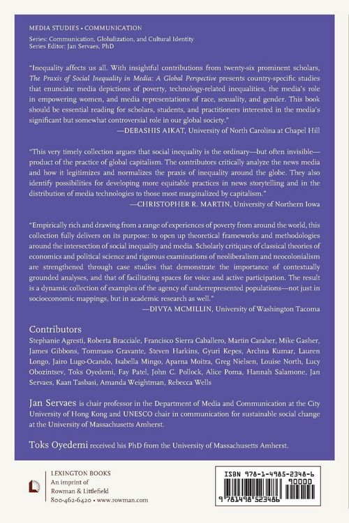 Produktbild: Praxis of Social Inequality in Media
