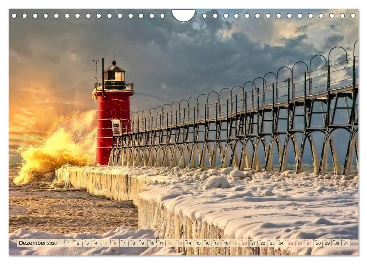 Produktbild: Maritime Welten (Wandkalender 2026 DIN A4 quer), CALVENDO Monatskalender