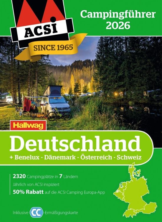 Produktbild: ACSI Campingf&uuml;hrer Deutschland 2026