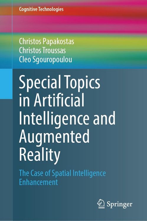 Produktbild: Special Topics in Artificial Intelligence and Augmented Reality