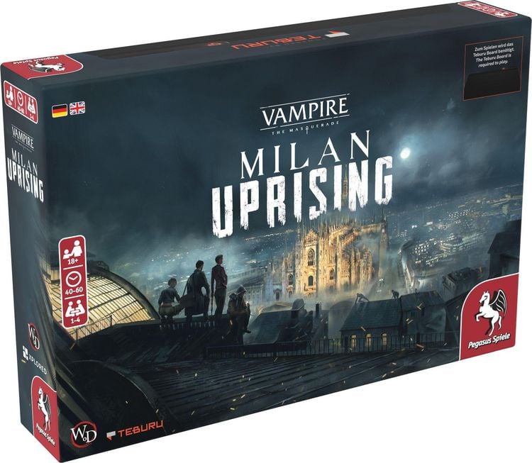 Produktbild: Teburu: Vampire: The Masquerade - Milan Uprising