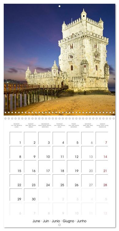 Produktbild: LISBON - IT'S MAGIC (Wall Calendar 2026 12 &times; 12 Inch) CALVENDO 12 Month Wall Calendar
