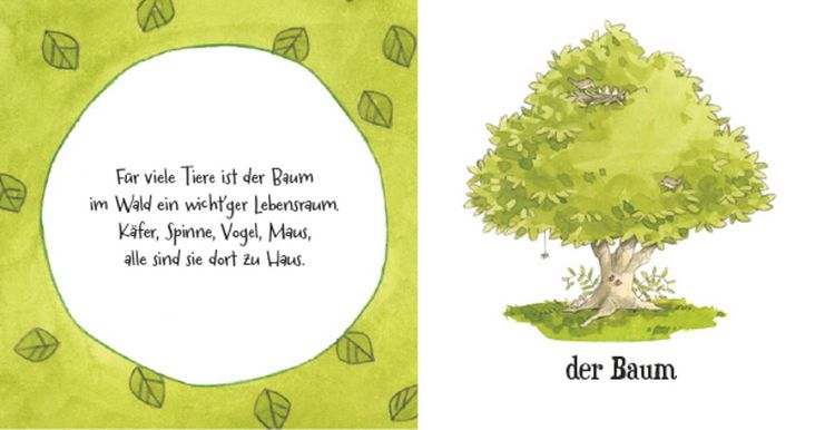 Produktbild: Erste W&ouml;rter &ndash; Erste Reime. Wald