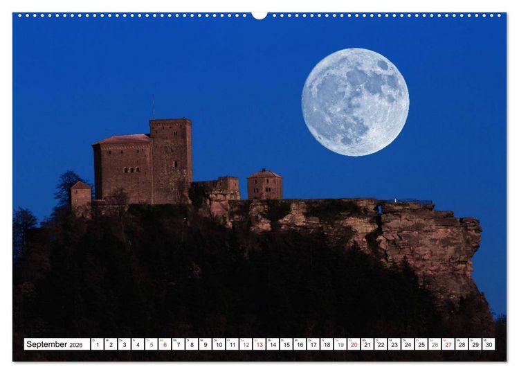 Produktbild: Tr&auml;ume im Mondlicht (hochwertiger Premium Wandkalender 2026 DIN A2 quer), Kunstdruck in Hochglanz