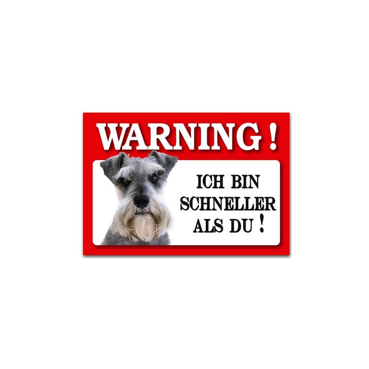 Produktbild: HTI-Living Blechschild Wachhund Blechschild Wachhund