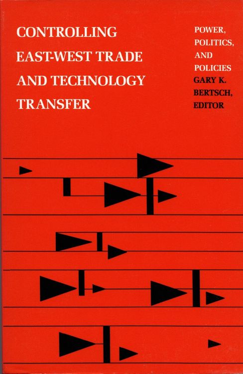 Produktbild: Controlling East-West Trade and Technology Transfer