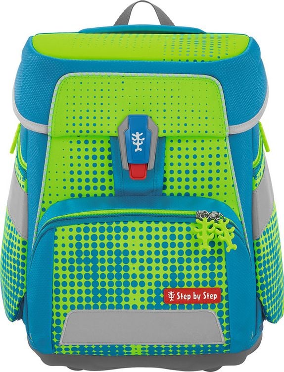 Produktbild: STEP BY STEP&reg; Schulrucksack-Set Space Neon 5teilig Special Edition, Race Car Chuck
