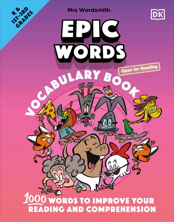 Produktbild: Mrs Wordsmith Epic Words Vocabulary Book, Kindergarten & Grades 1-3