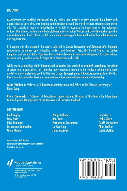 Produktbild: School Leadership and Administration