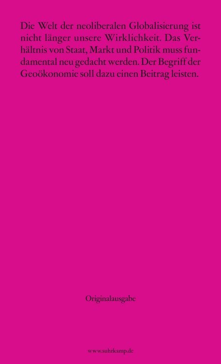 Produktbild: Geoökonomie