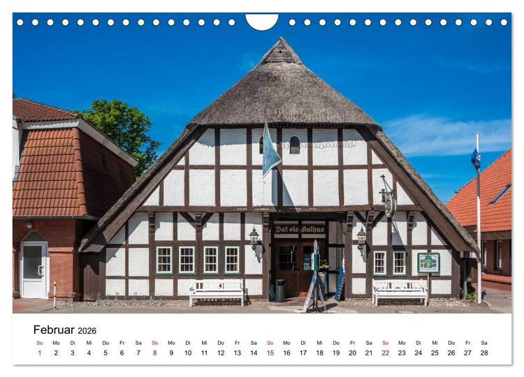 Produktbild: Fehmarn - "fe mer" nat&uuml;rlich "am Meer gelegen" (Wandkalender 2026 DIN A4 quer), CALVENDO Monatskalender