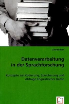 Produktbild: Horn, G: Datenverarbeitung in der Sprachforschung
