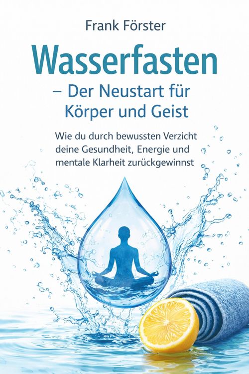 Produktbild: Wasserfasten - Der Neustart f&uuml;r K&ouml;rper und Geist