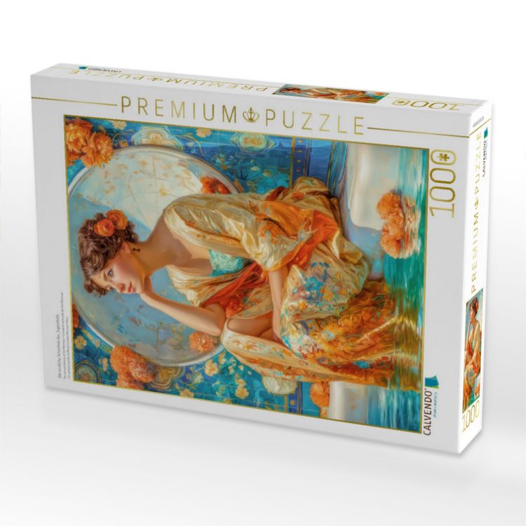 Produktbild: CALVENDO Puzzle Die sinnliche Sch&ouml;nheit des Jugendstils | 1000 Teile Lege-Gr&ouml;&szlig;e 64x48cm Foto-Puzzle f&uuml;r gl&uuml;ckliche Stunden