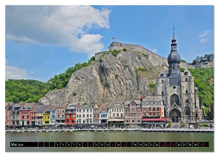 Produktbild: Rundreise kreuz und quer durch Holland und Belgien (Wandkalender 2026 DIN A2 quer), CALVENDO Monatskalender