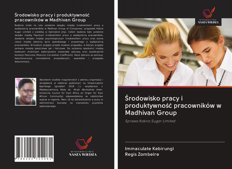 Produktbild: &iquest;rodowisko pracy i produktywno&iquest;&iquest; pracownik&oacute;w w Madhivan Group
