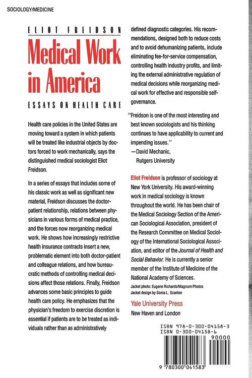 Produktbild: Medical Work in America