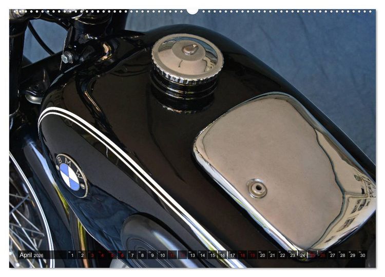 Produktbild: BMW R 51/2 (hochwertiger Premium Wandkalender 2026 DIN A2 quer), Kunstdruck in Hochglanz