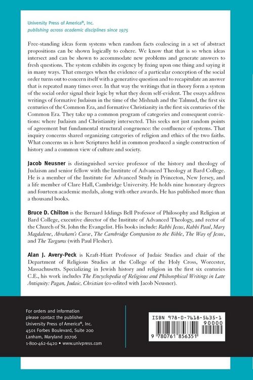 Produktbild: Judaic and Christian Visions of the Social Order