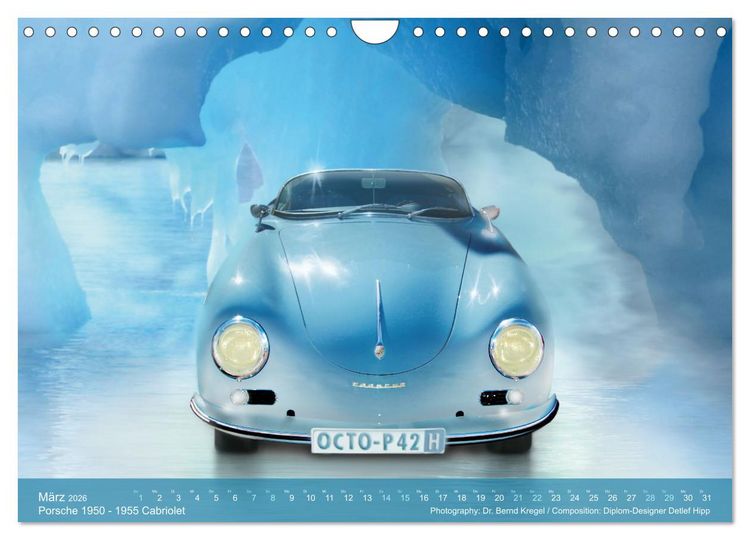 Produktbild: Oldtimer auf 5 Kontinenten (Wandkalender 2026 DIN A4 quer), CALVENDO Monatskalender
