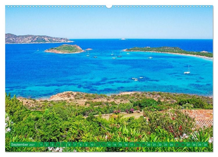 Produktbild: Sardinien Insel mit Meerblick (Wandkalender 2027 DIN A2 quer), CALVENDO Monatskalender