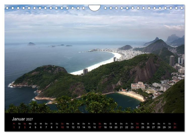 Produktbild: S&uuml;damerika (Wandkalender 2027 DIN A4 quer), CALVENDO Monatskalender