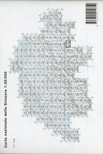 Produktbild: Swisstopo 1 : 25 000 Campodolcino