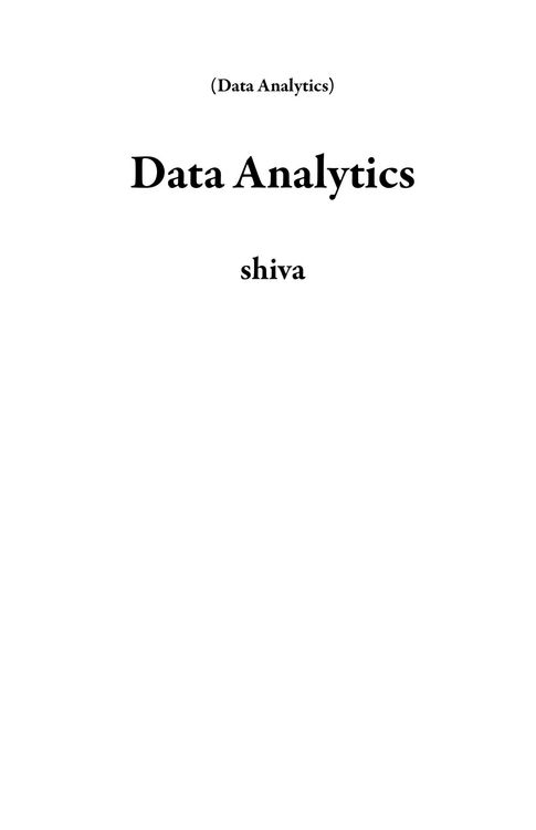 Produktbild: Data Analytics