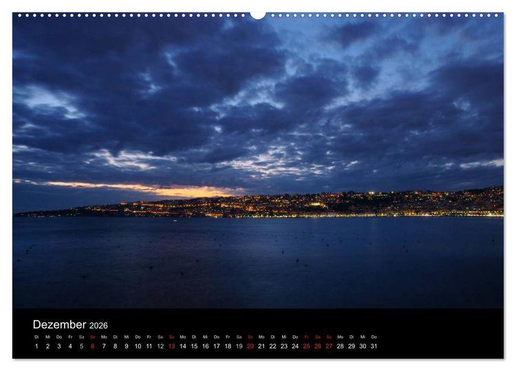 Produktbild: Neapel und Umgebung (hochwertiger Premium Wandkalender 2026 DIN A2 quer), Kunstdruck in Hochglanz