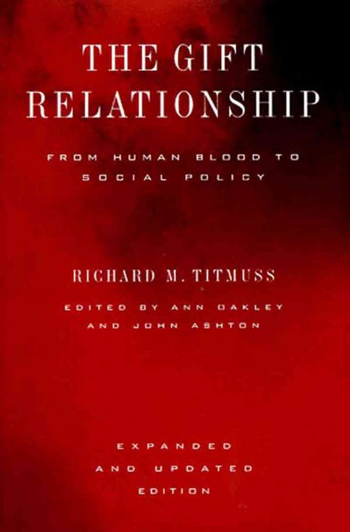 Produktbild: The Gift Relationship