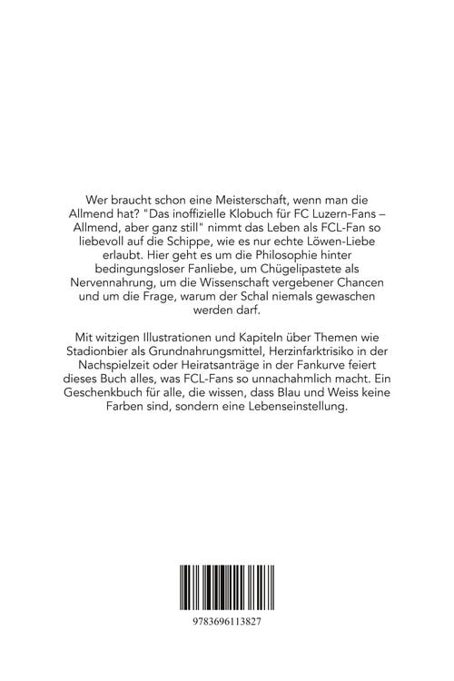 Produktbild: Das inoffizielle Klobuch f&uuml;r FC Luzern-Fans