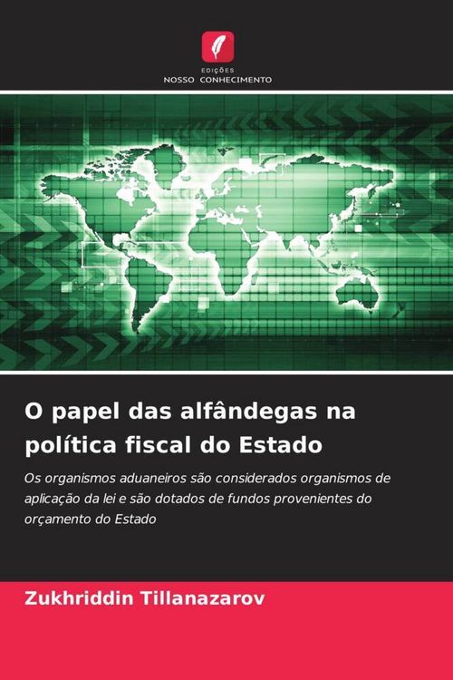 Produktbild: O papel das alf&acirc;ndegas na pol&iacute;tica fiscal do Estado