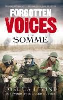 Produktbild: Forgotten Voices of the Somme