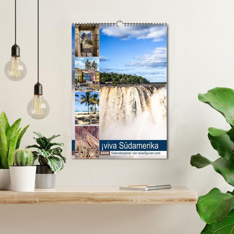 Produktbild: &iexcl;viva S&uuml;damerika (Wandkalender 2026 DIN A3 hoch), CALVENDO Monatskalender