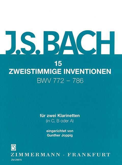 Produktbild: 15 zweistimmige Inventionen