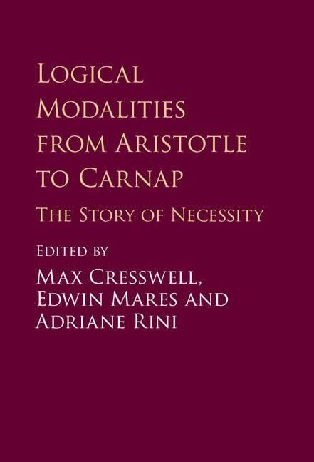 Produktbild: Logical Modalities from Aristotle to Carnap