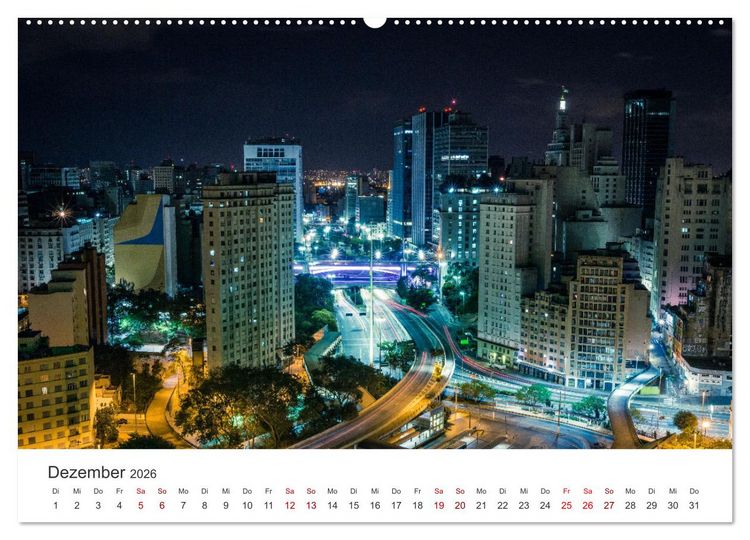 Produktbild: Brasilien - Eine beeindruckendes Land in S&uuml;damerika. (hochwertiger Premium Wandkalender 2026 DIN A2 quer), Kunstdruck in Hochglanz
